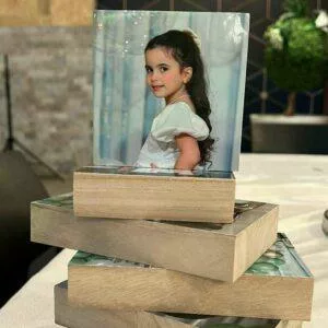 בלוק עץ בעיצוב אישי 10X10